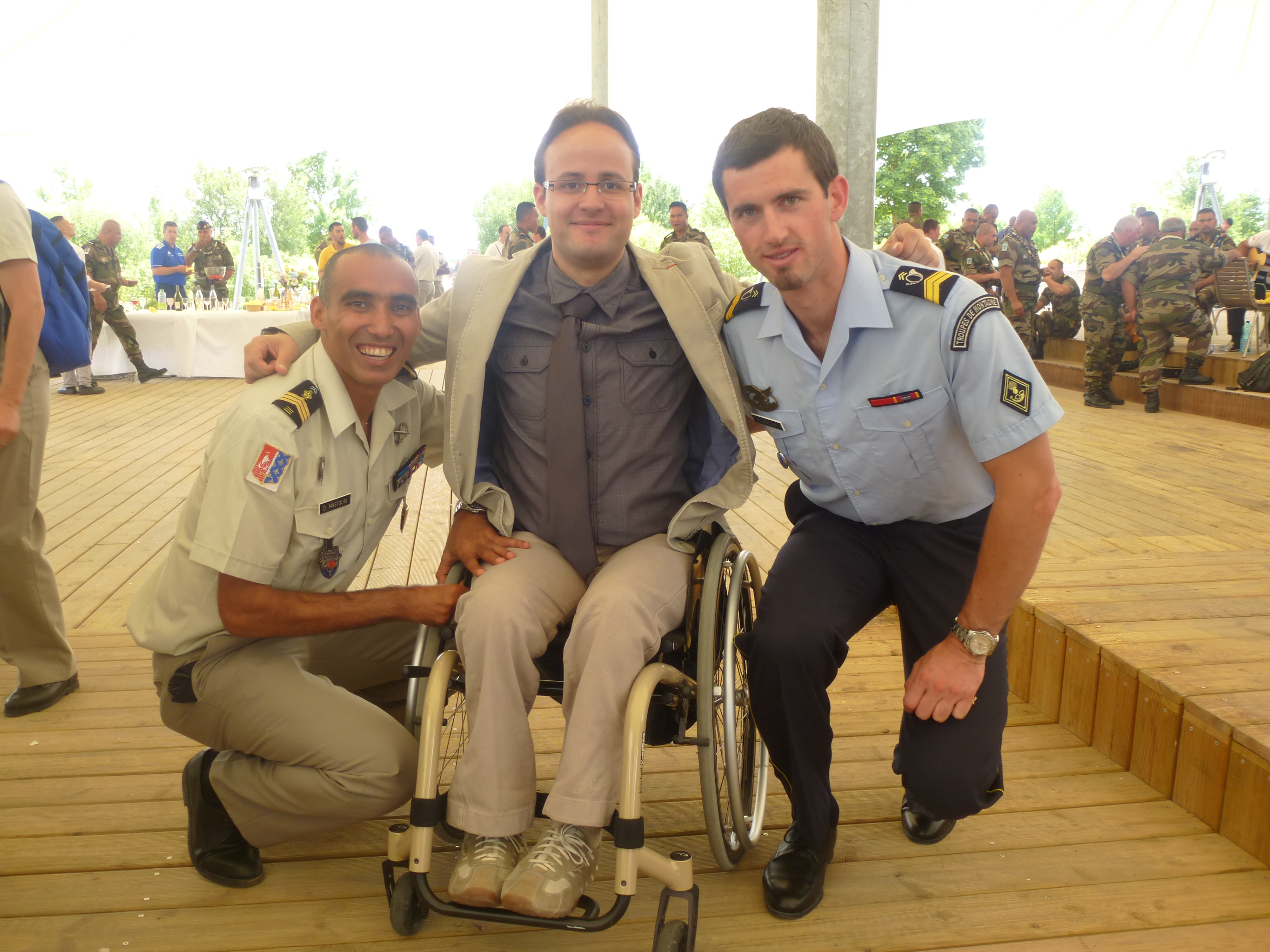 rencontre militaire blessure et sport